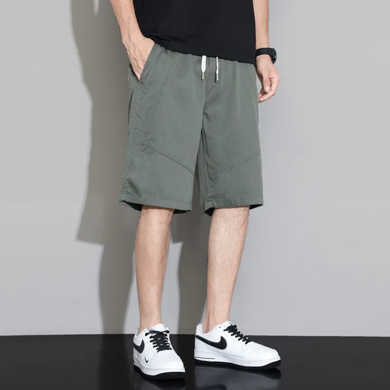 Tonlion Casual Shorts Men's Olive Green-4