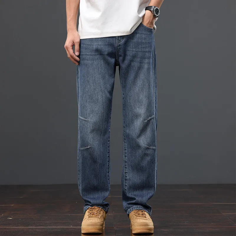 Tonlion Jeans Unisex Medium Blue-4