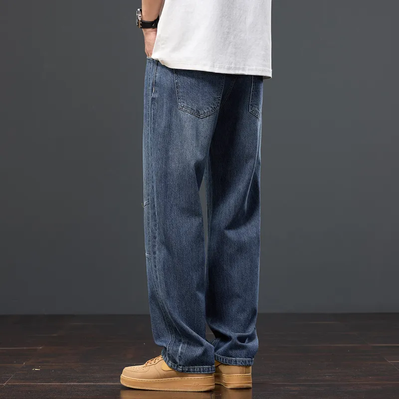 Tonlion Jeans Unisex Medium Blue-5