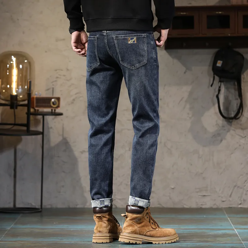 Tonlion Jeans Men Blue-5