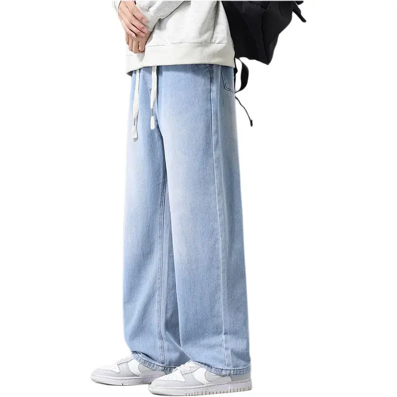 Tonlion Jeans Unisex Moon White Blue-3