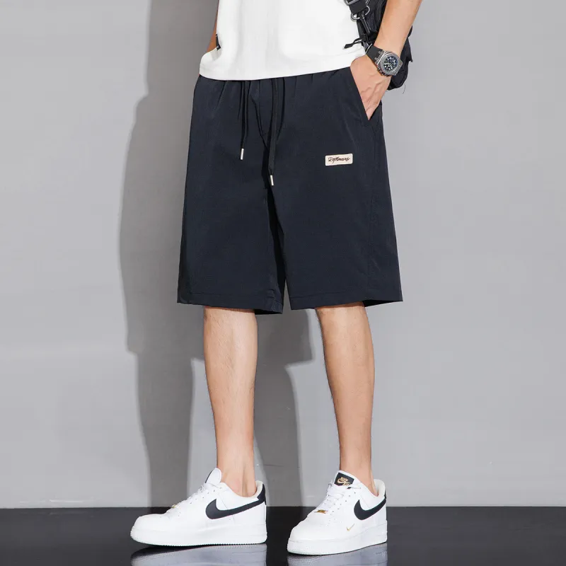 Tonlion Casual Shorts Men's Black-6