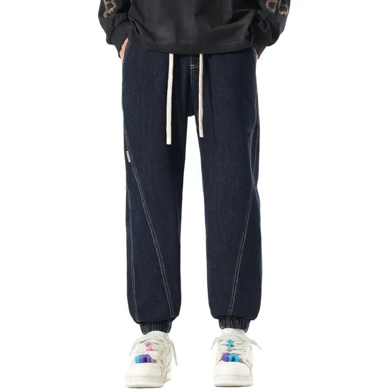 Tonlion Jeans Unisex Dark Gray Blue-1