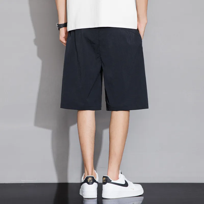 Tonlion Casual Shorts Men's Black-8