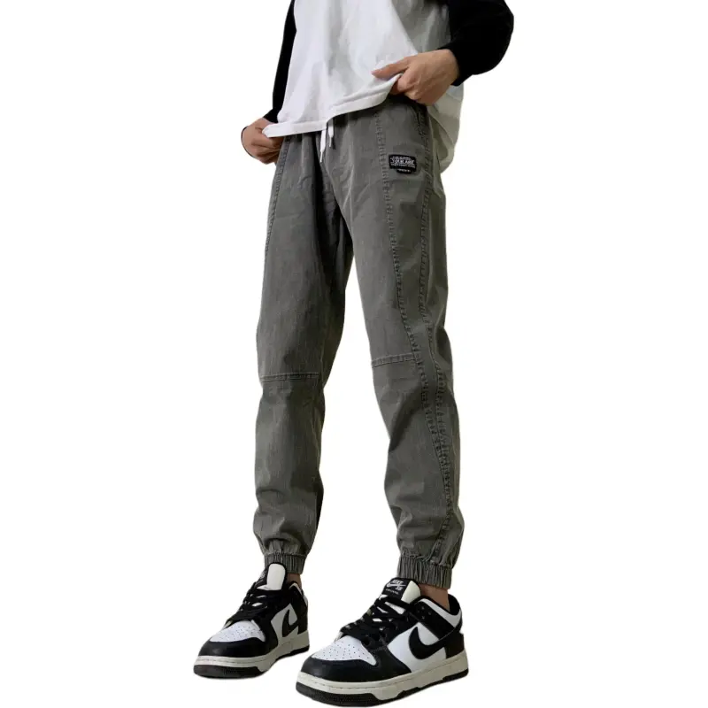 Tonlion Jeans Unisex Light Gray-4