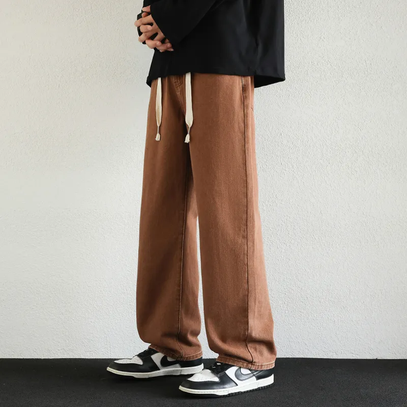 Tonlion Jeans Unisex Coffee-2