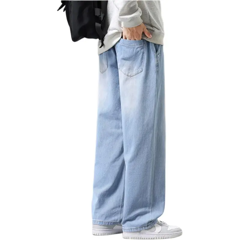 Tonlion Jeans Unisex Moon White Blue-1