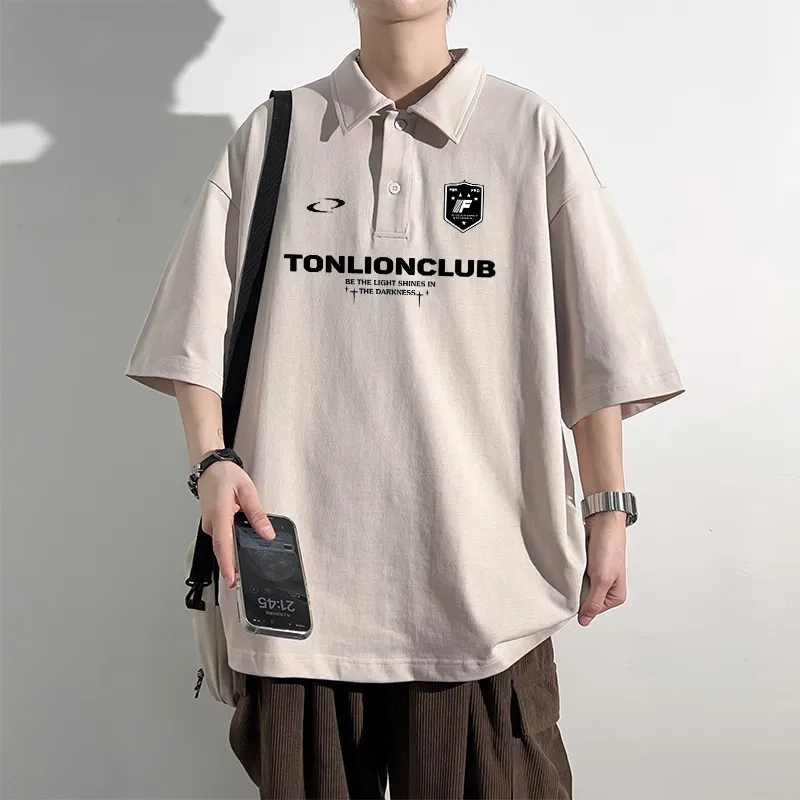 Tonlion Polo Shirts Unisex-13