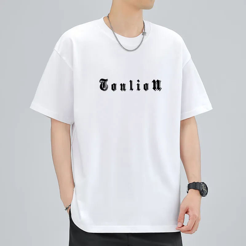 Tonlion T Shirts Unisex-12
