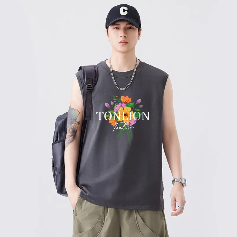 Tonlion Tank Tops Men-16