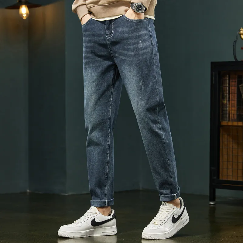 Tonlion Jeans Unisex Navy Blue-2
