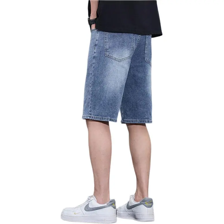 Tonlion Denim Shorts Unisex Dark Blue-1
