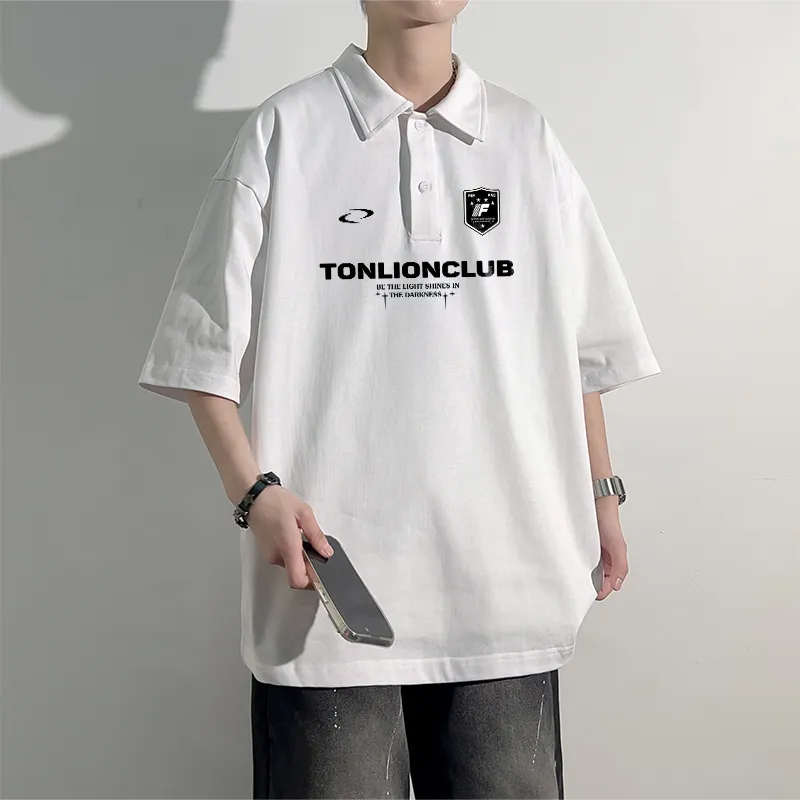 Tonlion Polo Shirts Unisex-3