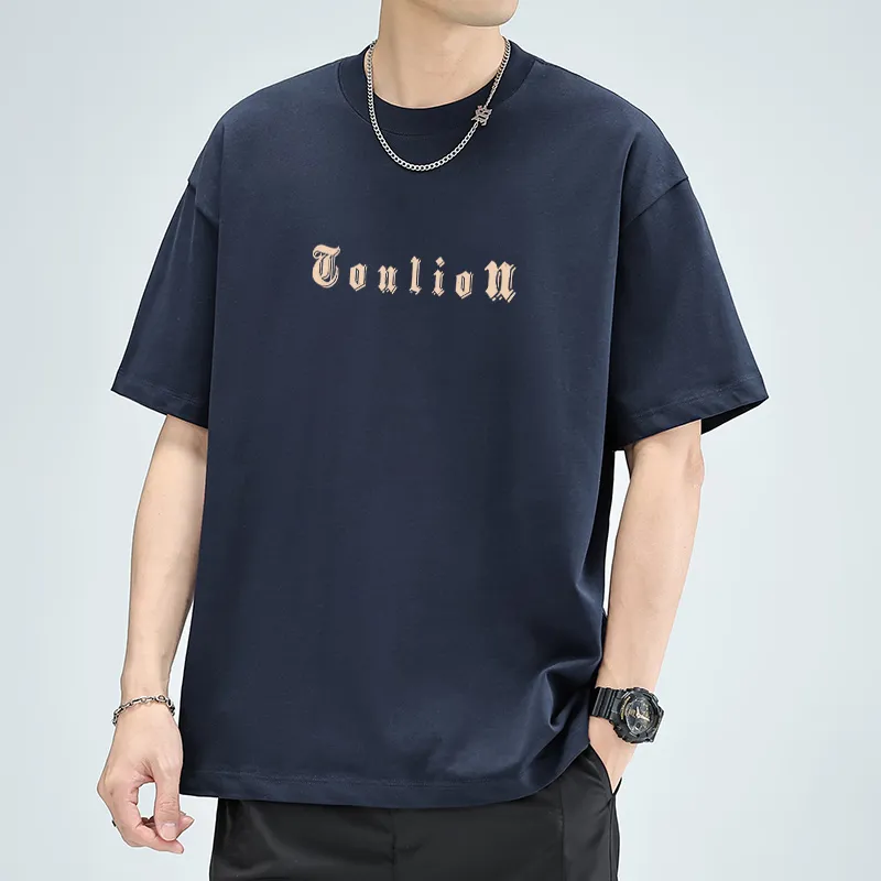 Tonlion T Shirts Unisex-7