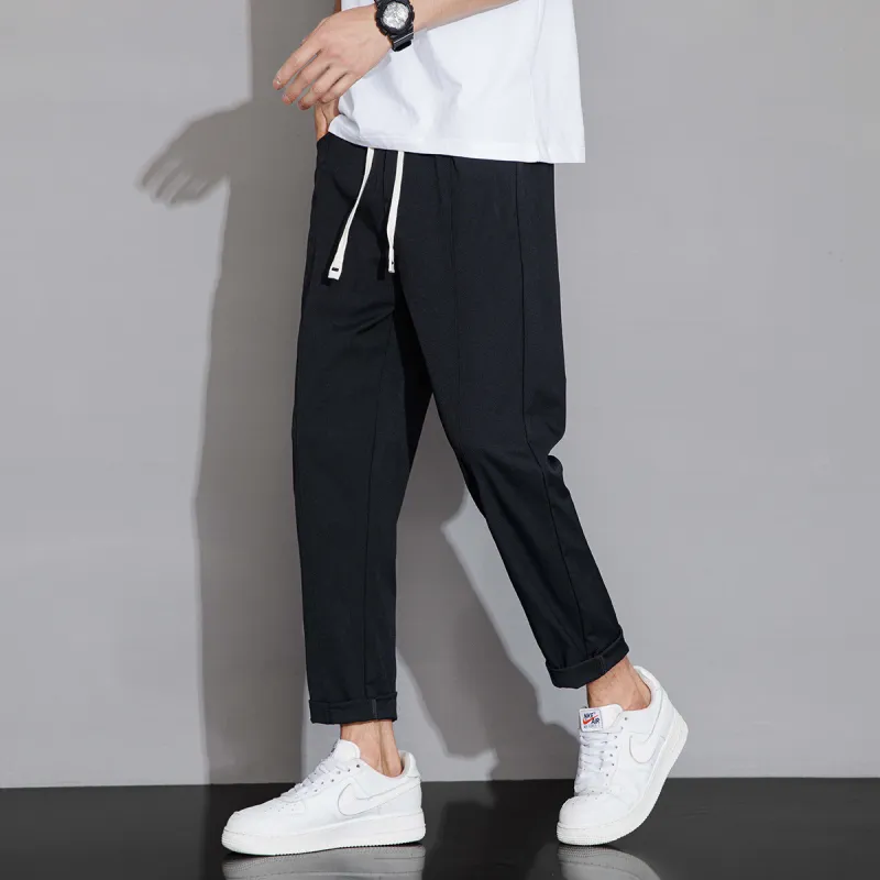Tonlion Casual Pants Men's Light Khaki-9