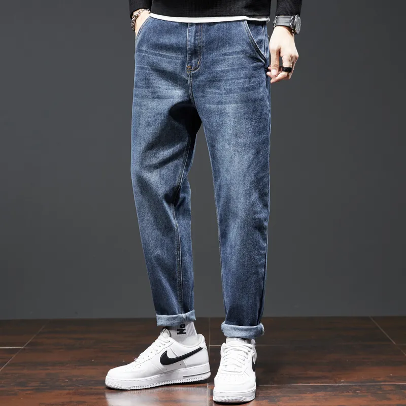 Tonlion Jeans Men's Medium Blue-5