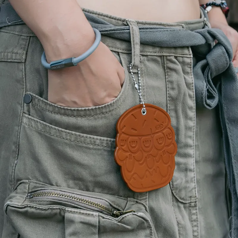 FEIBRAND Calfskin Pendants Unisex Brown-7
