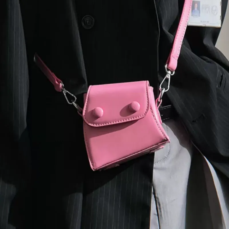 FINDINGS PU Crossbody Bag Regular Unisex Pink-3