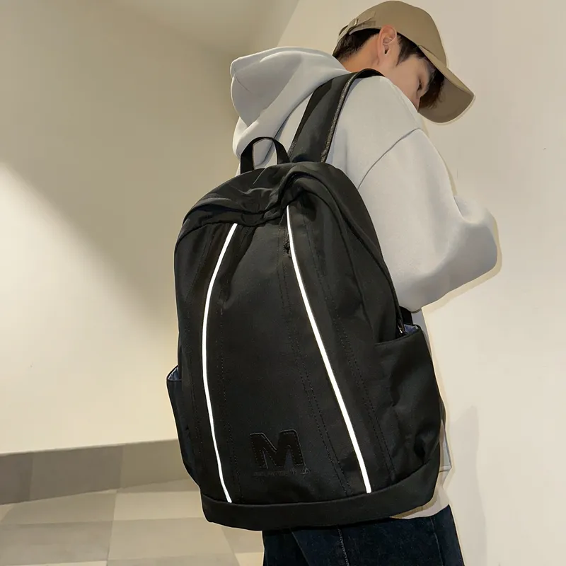 FINDINGS Nylon Backpack Regular Unisex Black/White/Pink/Khaki-7