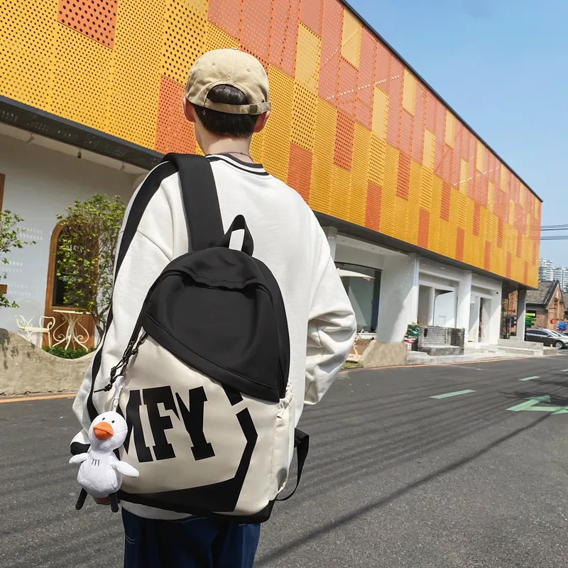 FINDINGS Nylon Backpack Unisex Multicolor-12