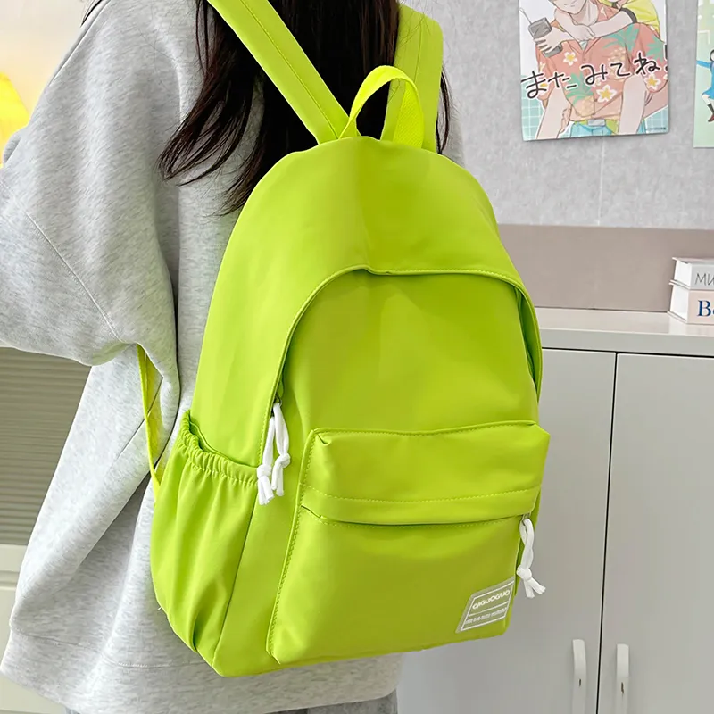 FINDINGS Polyester Backpack Regular Unisex Dopamine Dressing Color Scheme-4