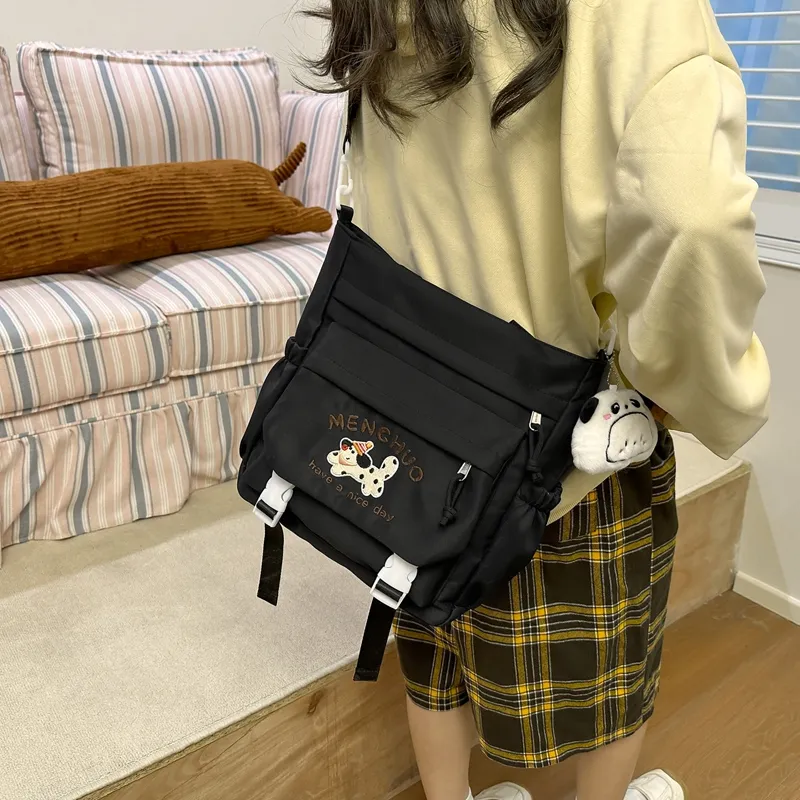 FINDINGS Cotton Crossbody Bag Unisex Multicolor-3