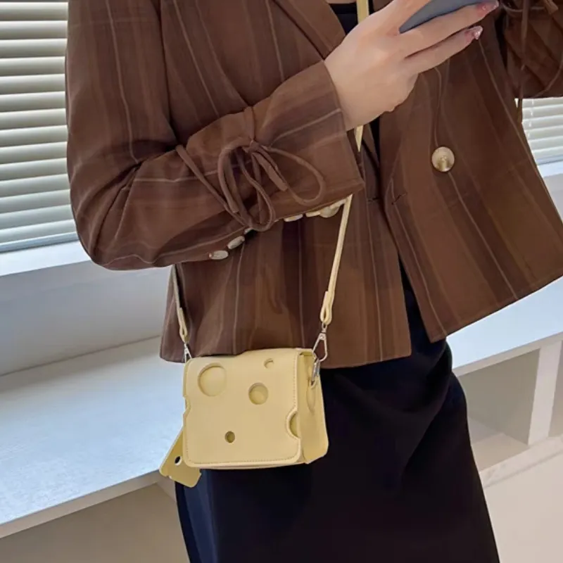 FINDINGS PU Crossbody Bag Women's Yellow-6