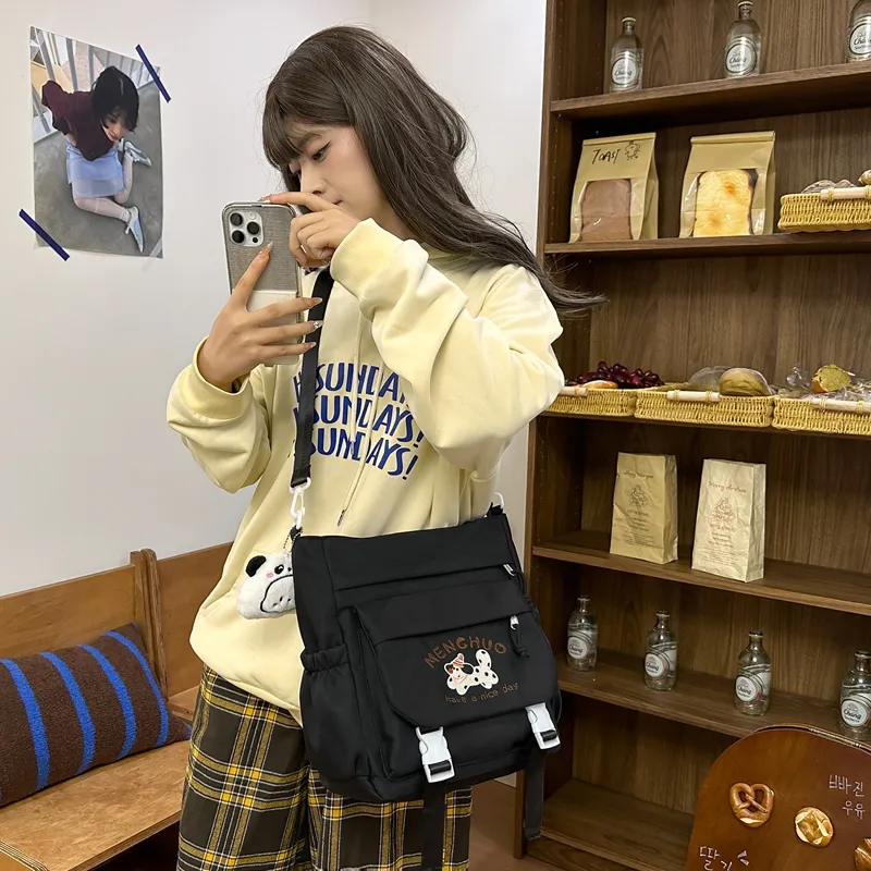 FINDINGS Cotton Crossbody Bag Unisex Multicolor-2