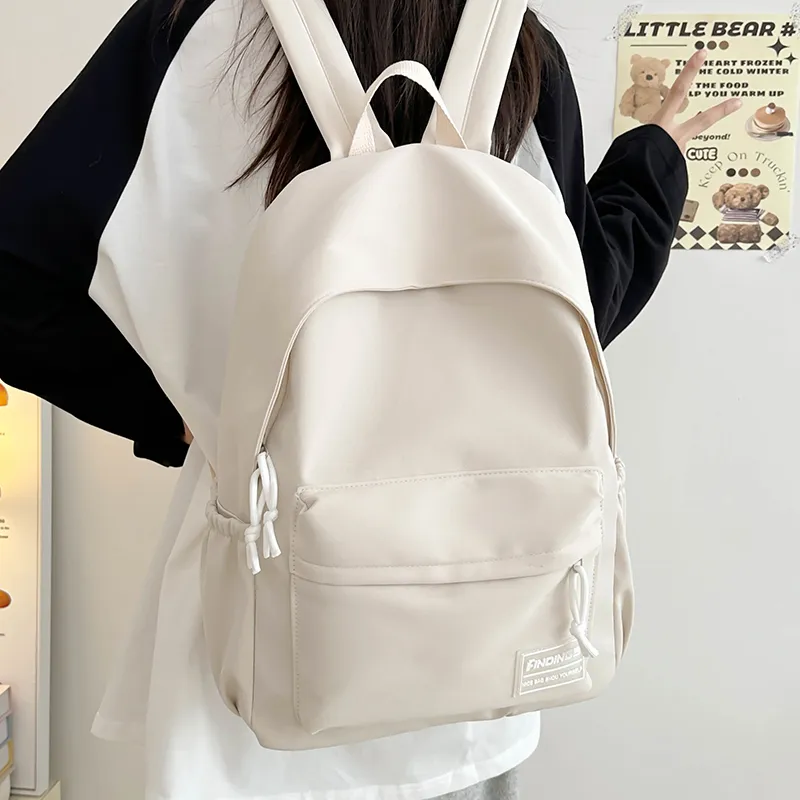 FINDINGS Polyester Backpack Regular Unisex Dopamine Dressing Color Scheme-6