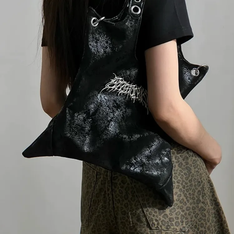 FINDINGS PU Crossbody Bag Shoulder Bag Unisex Black-1