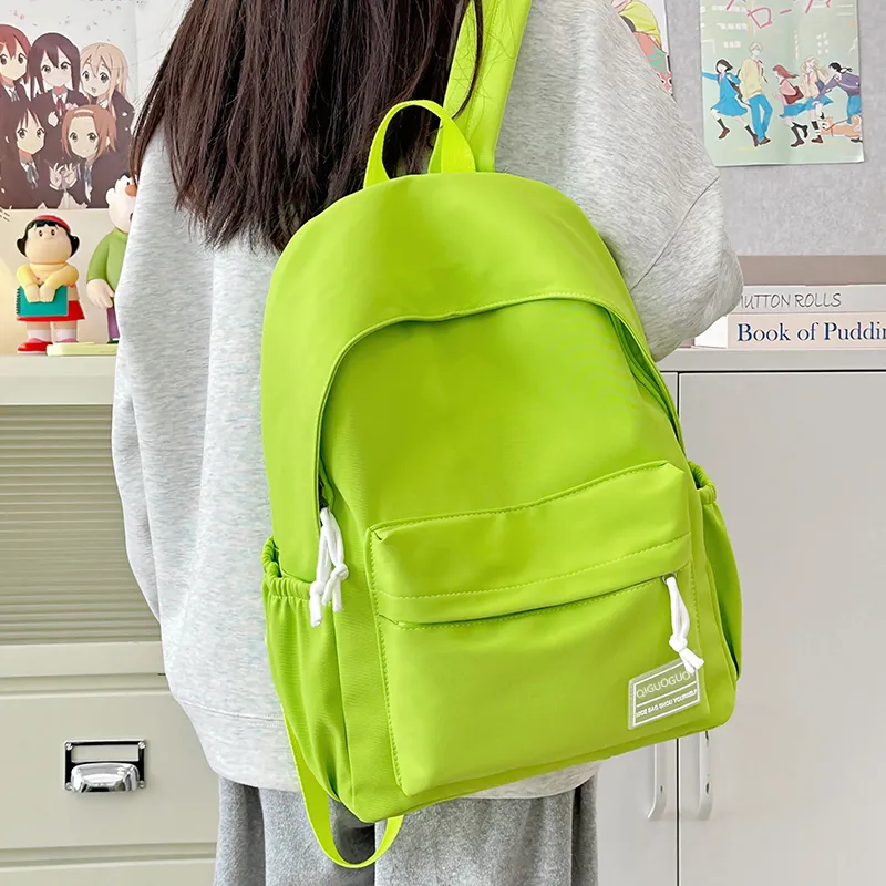 FINDINGS Polyester Backpack Regular Unisex Dopamine Dressing Color Scheme-3