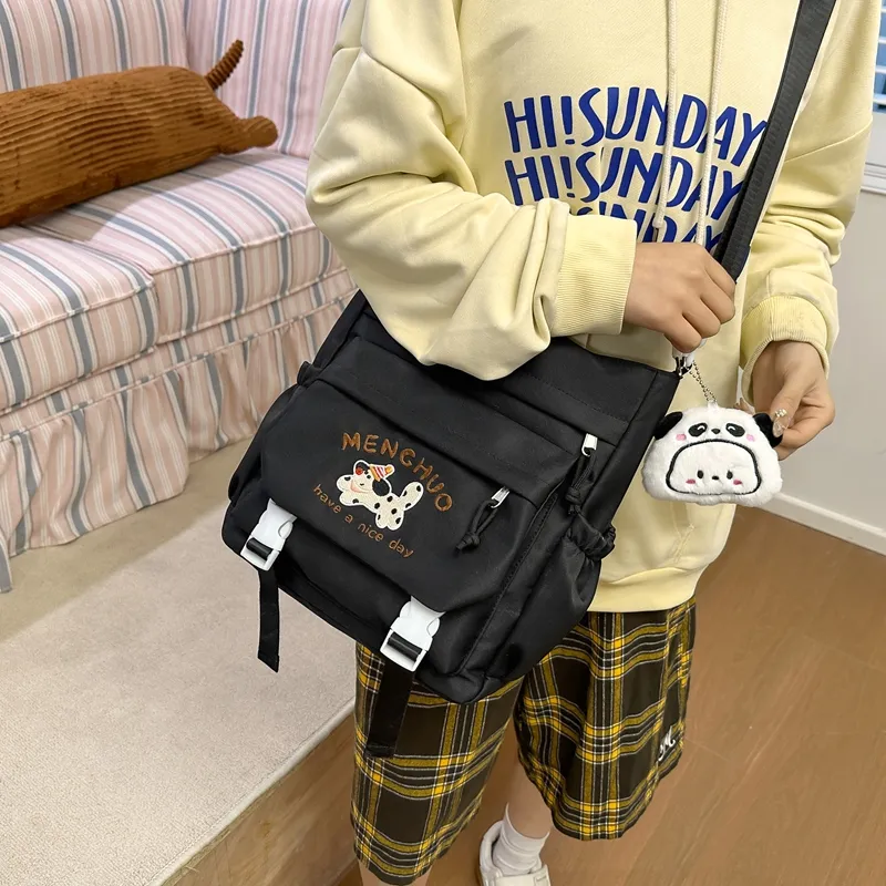 FINDINGS Cotton Crossbody Bag Unisex Multicolor-4