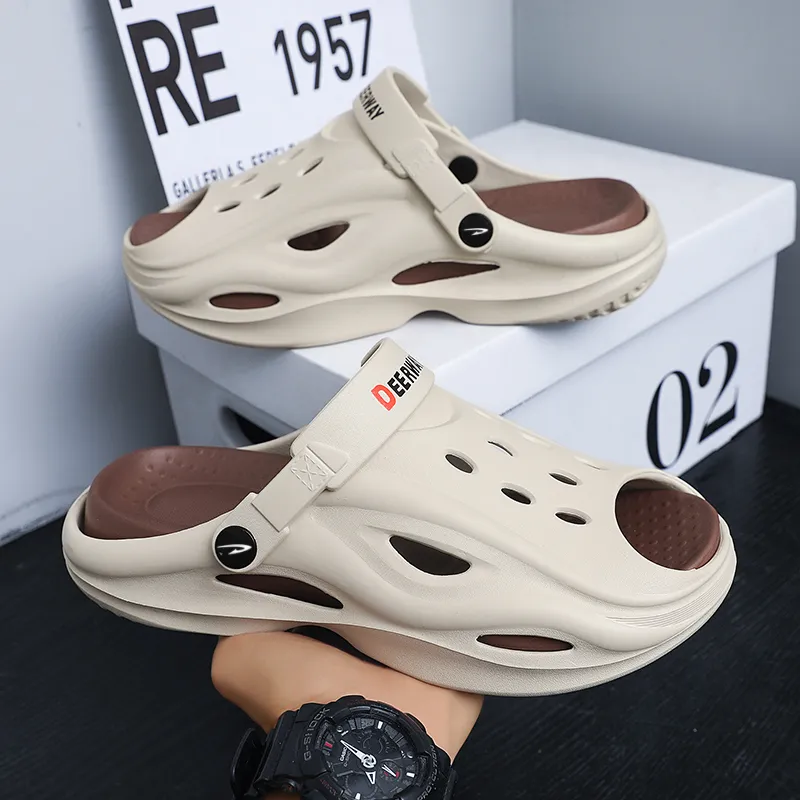 DEERWAY One Strap Sandals Men's-15