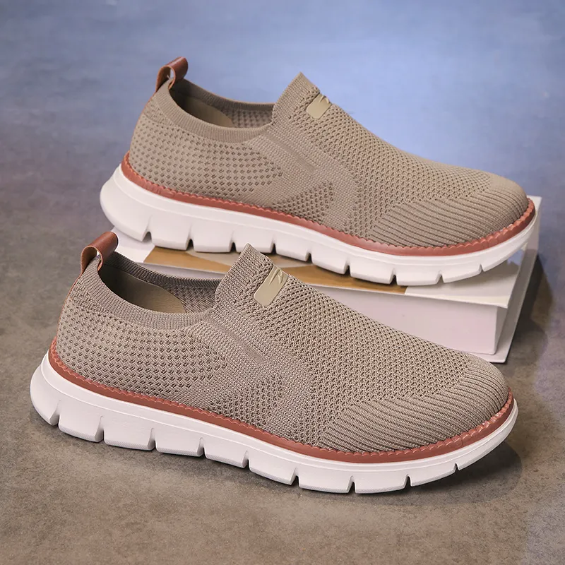 DEERWAY Slip Resistant, Breathable, Lightweight Low Top Casual Shoes Men's-2