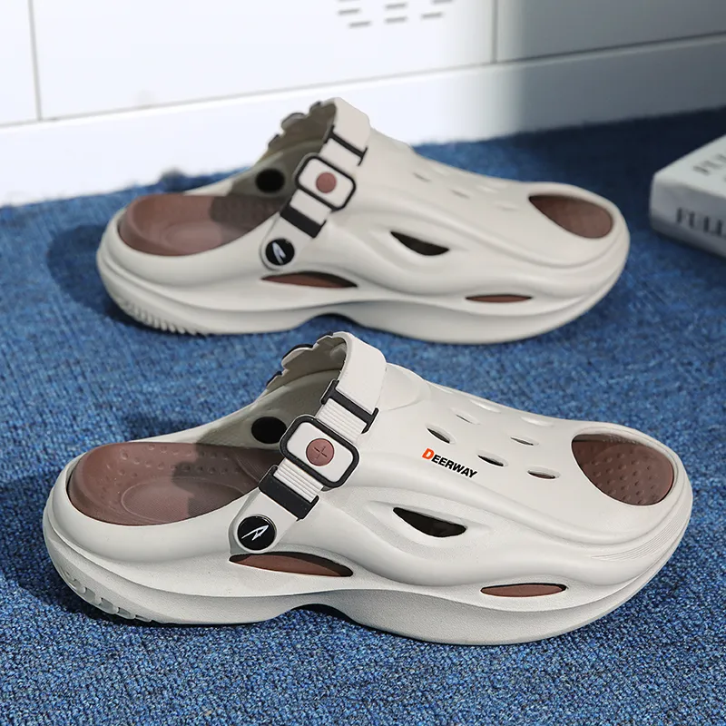 DEERWAY One Strap Sandals Men's-10