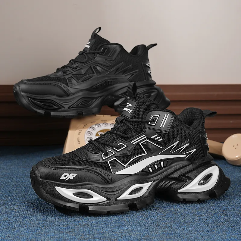 DEERWAY Shock Absorbers With Slip Resistant And Abrasion Resistant Properties Low Top Casual Shoes Men's-15