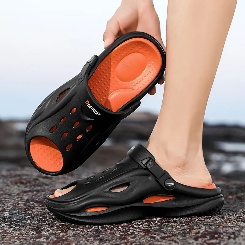 DEERWAY One Strap Sandals Men's-11