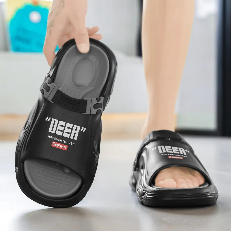 DEERWAY One Strap Sandals Men's-11