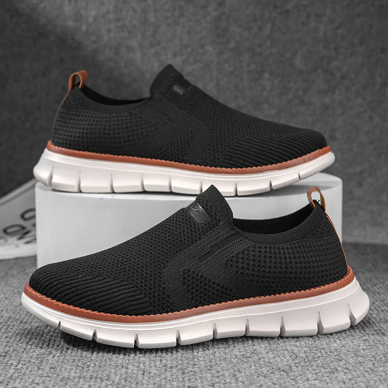 DEERWAY Slip Resistant, Breathable, Lightweight Low Top Casual Shoes Men's-9