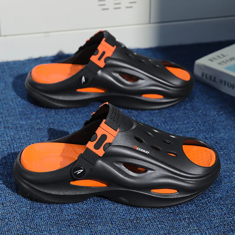 DEERWAY One Strap Sandals Men's-4