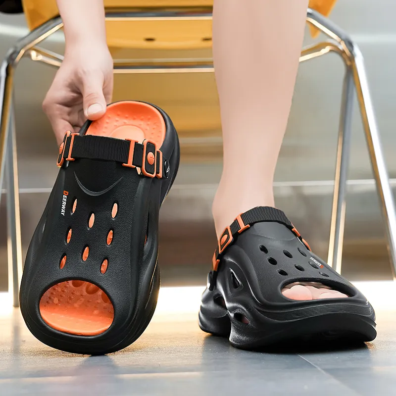 DEERWAY One Strap Sandals Men's-17