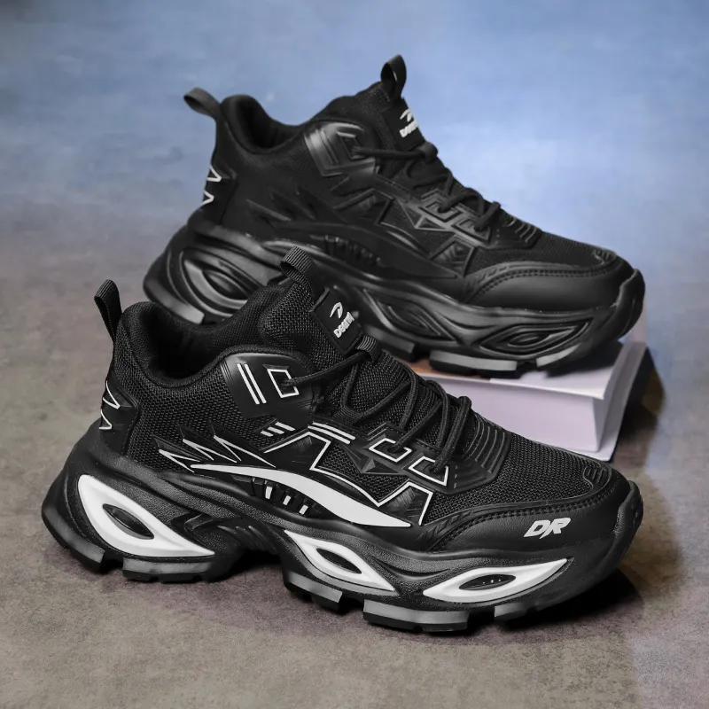 DEERWAY Shock Absorbers With Slip Resistant And Abrasion Resistant Properties Low Top Casual Shoes Men's-14