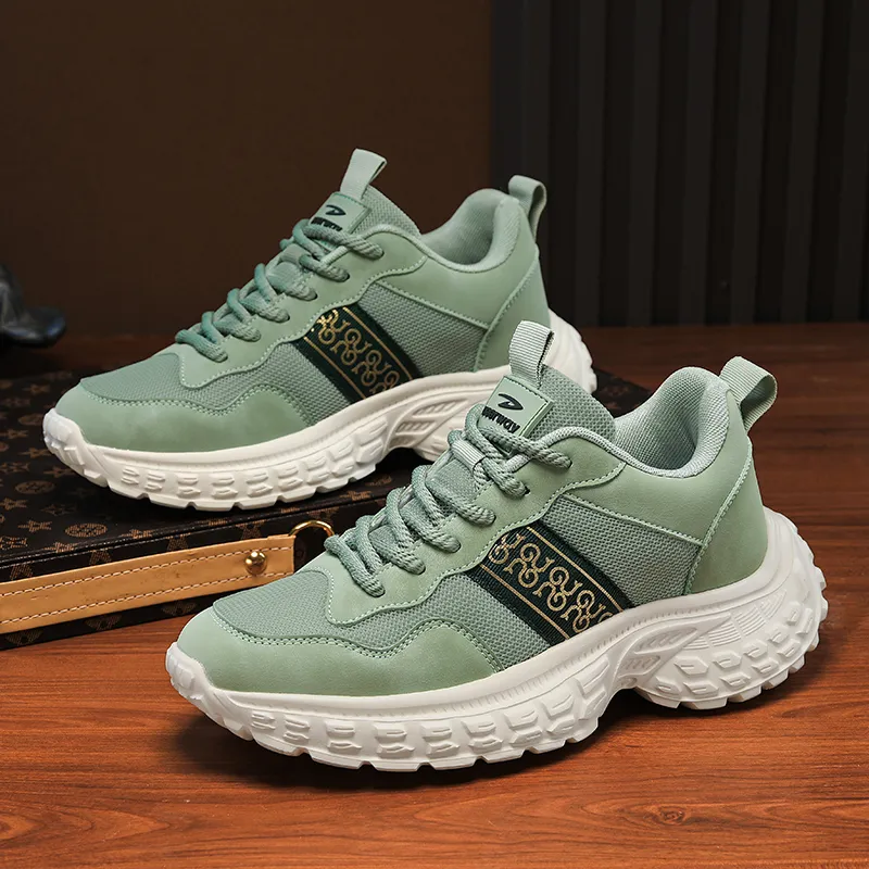 DEERWAY Shock Absorbers Slip Resistant Breathable Low Top Casual Shoes Men's-16