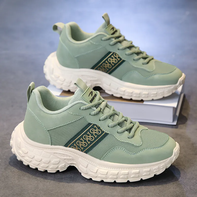 DEERWAY Shock Absorbers Slip Resistant Breathable Low Top Casual Shoes Men's-14