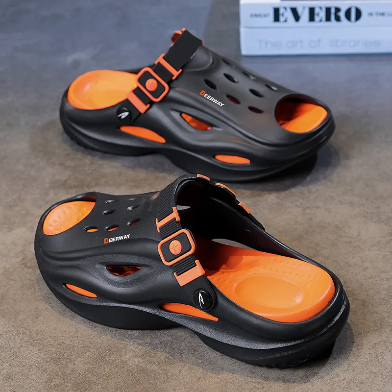 DEERWAY One Strap Sandals Men's-15