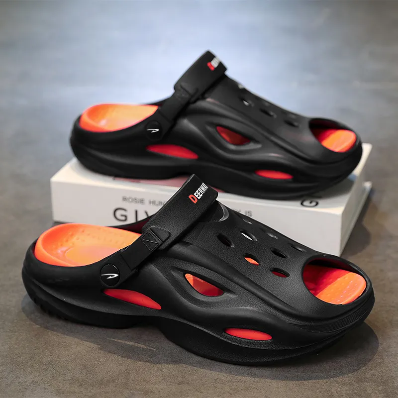 DEERWAY One Strap Sandals Men's-8