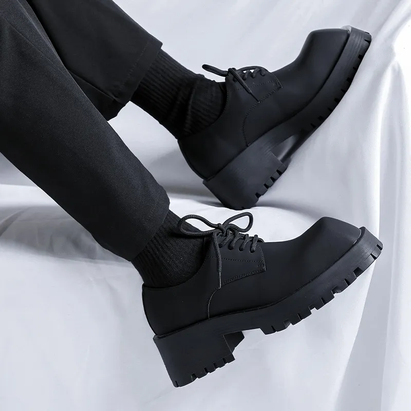XIAOTOULANG Casual Shoes Men's Black-7