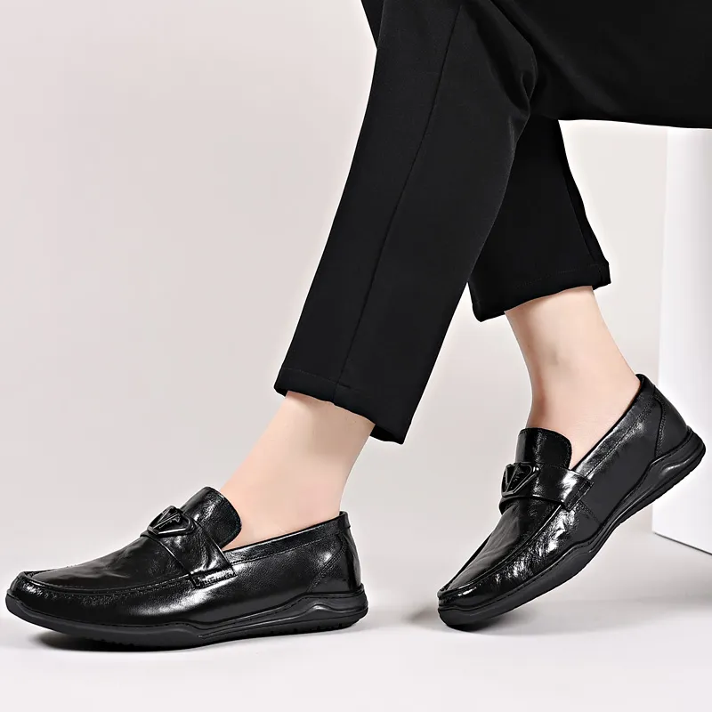 XIAOTOULANG Beanie Shoes Men's Black-5