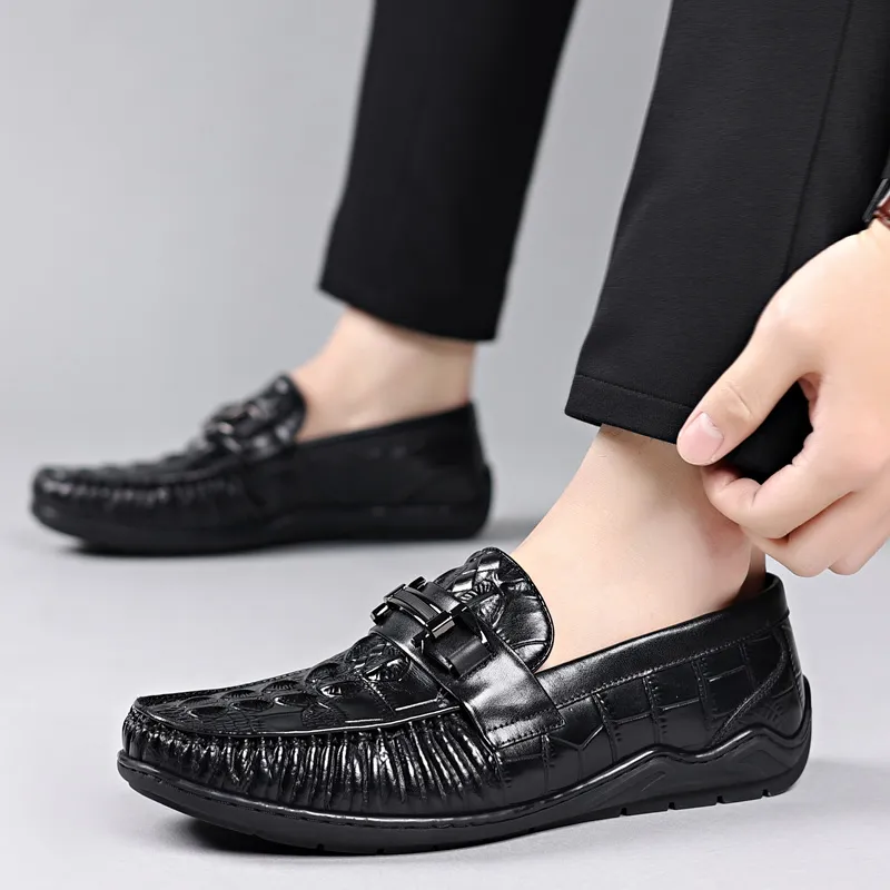 XIAOTOULANG Beanie Shoes Men's Black-6