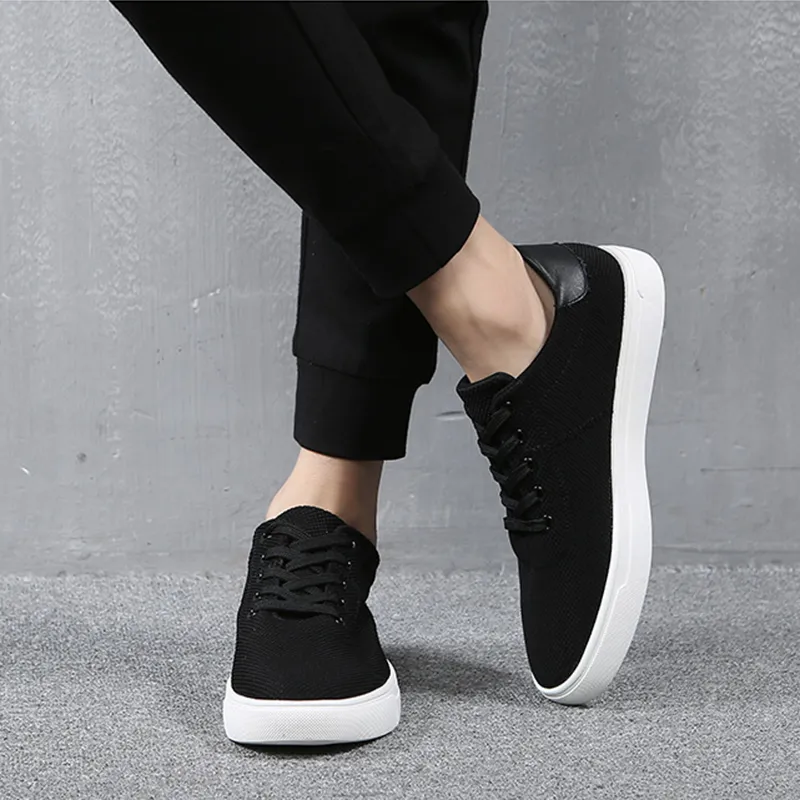 XIAOTOULANG Durable Breathable Lightweight Low Top Canvas Shoes Men's-10